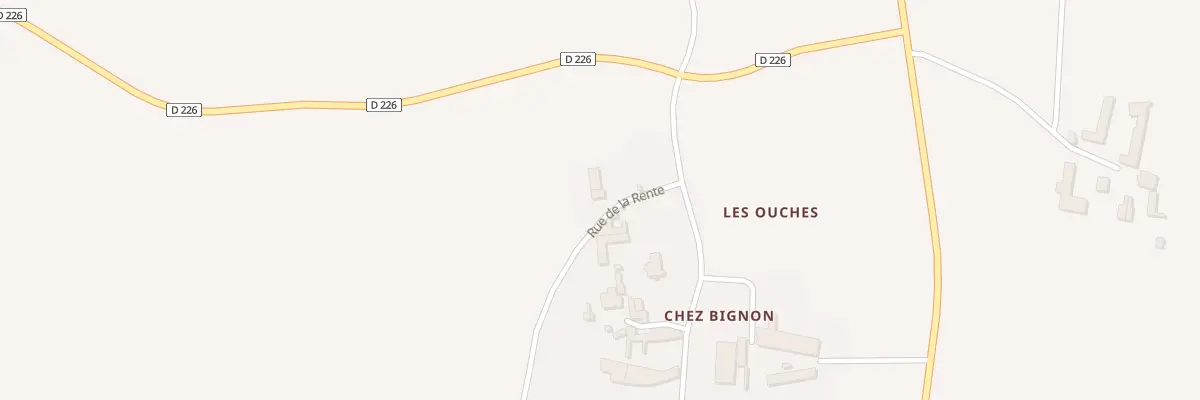 Plan du 4 Rue de la Rente à Saint-Ouen-la-Thène