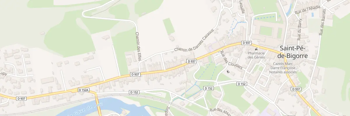 Plan du 34 Rue General de Gaulle à Saint-Pé-de-Bigorre