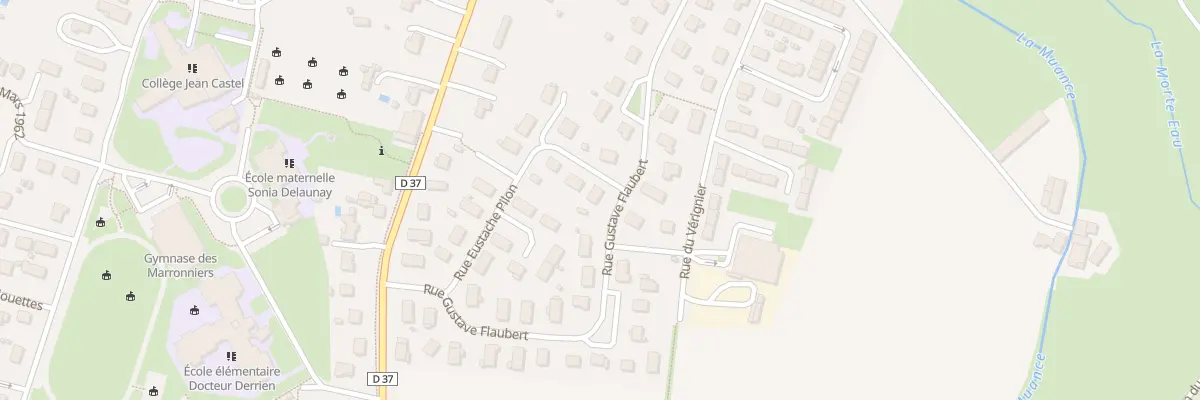 Plan du 20 Rue Gustave Flaubert à Argences