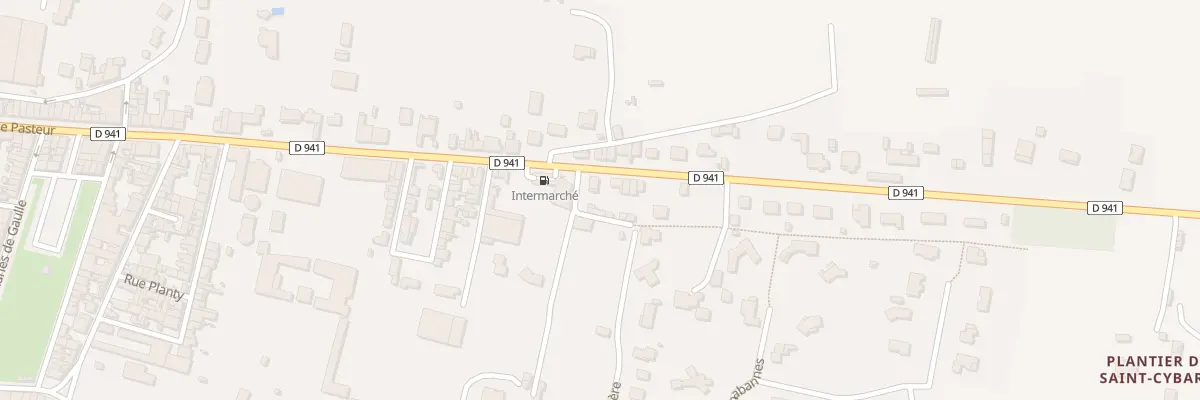 Plan du 44 Av du Général Leclerc à Jarnac