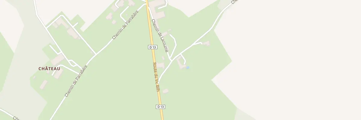 Plan du 5052 Lagraulet à Diusse