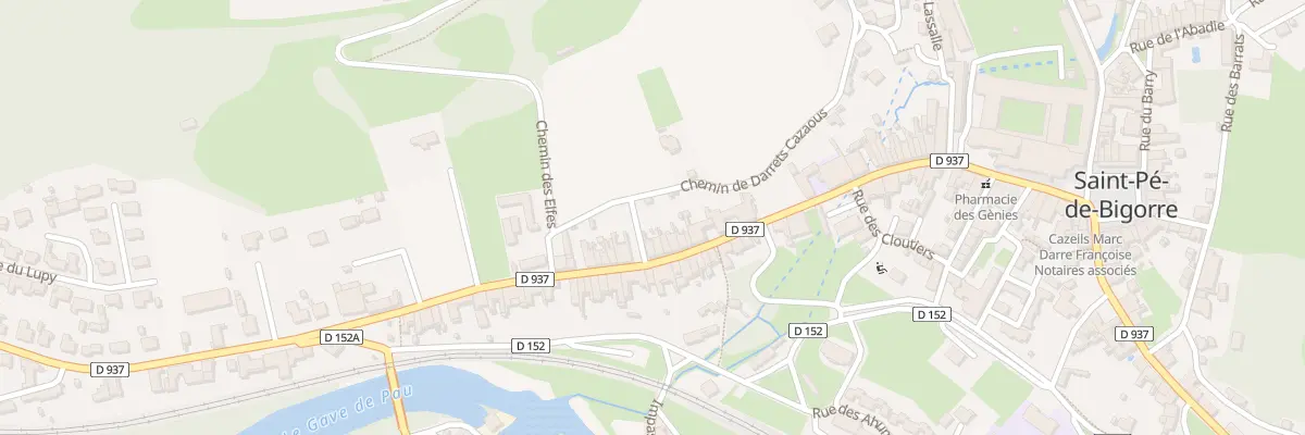 Plan du 42 Rue General de Gaulle à Saint-Pé-de-Bigorre