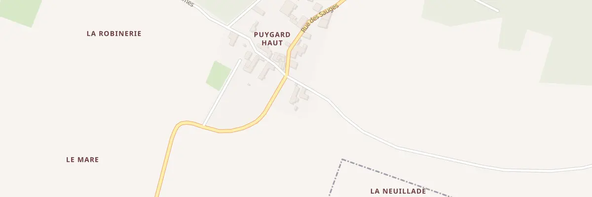 Plan du 5164 Puygard Haut à Neuvicq-le-Château