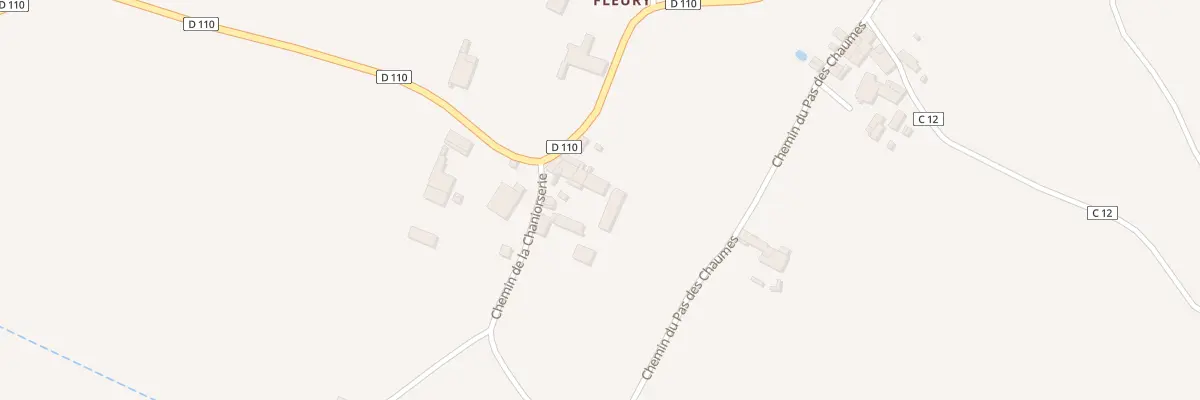 Plan du 5131 Fleury à Aubigné