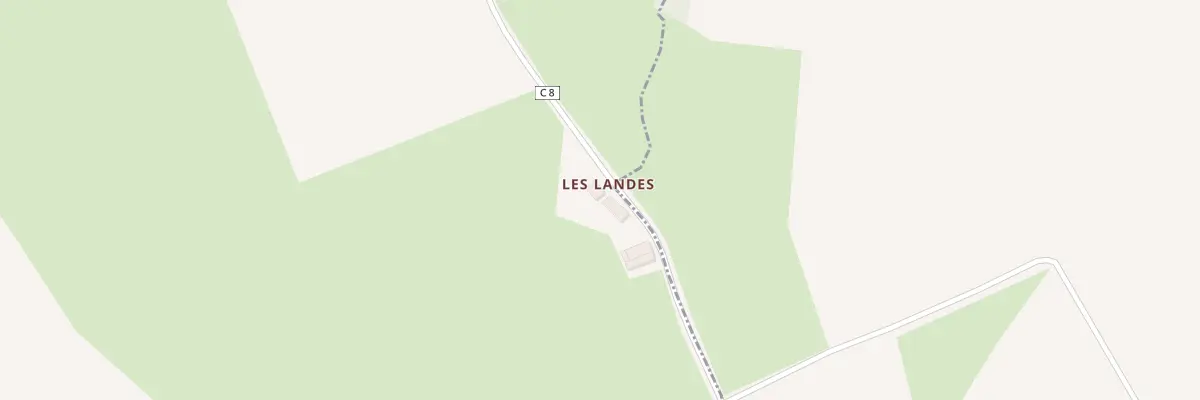 Plan du 4 Les Landes à Saint-Germain-de-Coulamer