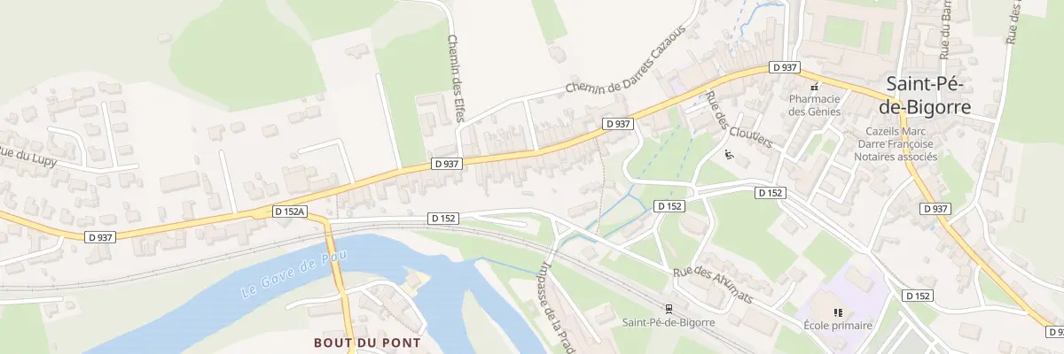 Plan du 55 Rue General de Gaulle à Saint-Pé-de-Bigorre