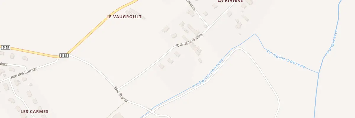 Plan du 6 Rue de la Rivière à Petiville