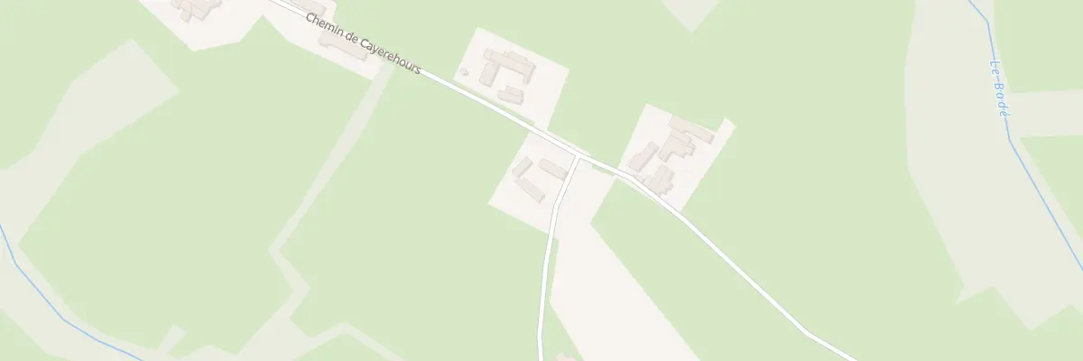 Plan du 3 Che de Cayerehours à Saint-Vincent