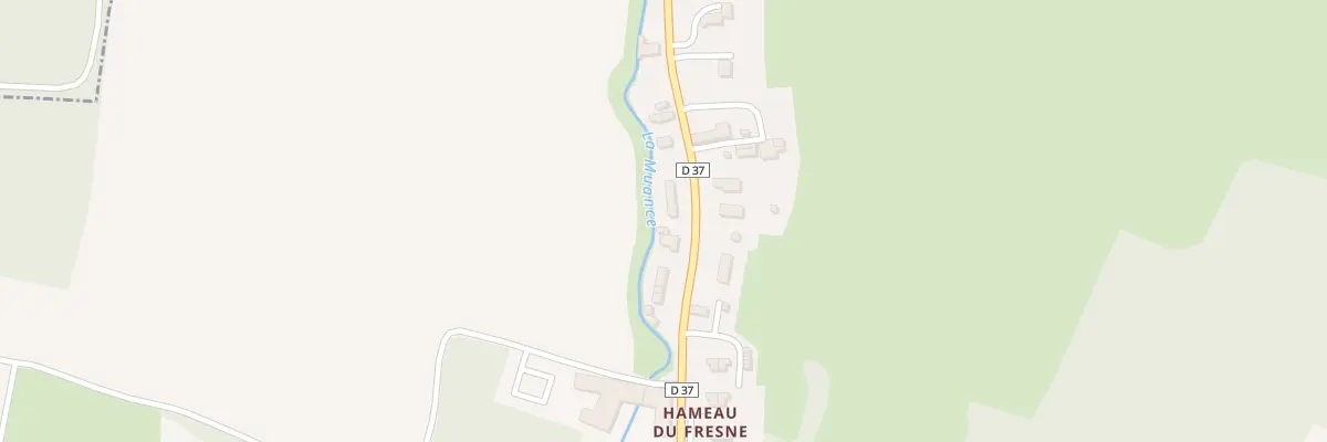 Plan du 25 Hameau du Fresne à Argences
