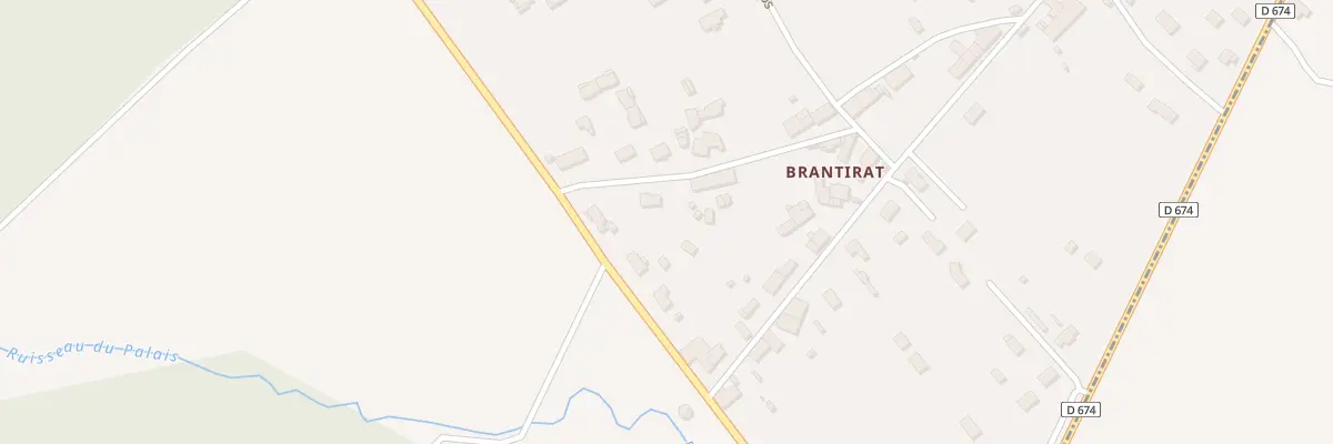 Plan du 372 Brantirat à Sablons