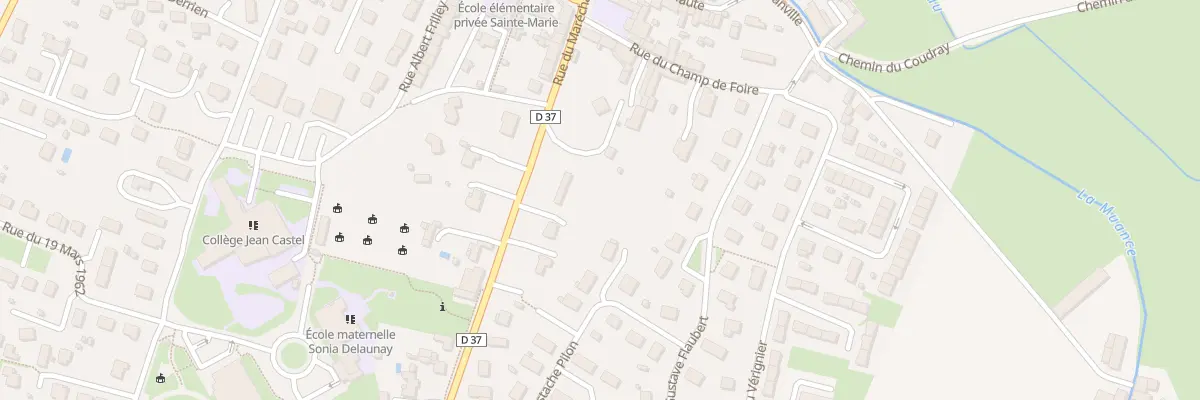 Plan du 11 Rue du Maréchal Joffre à Argences
