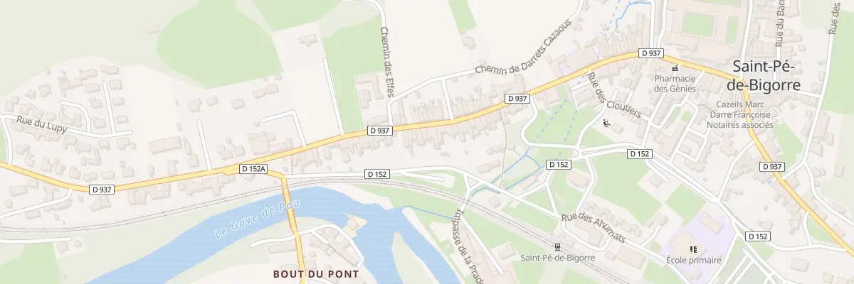 Plan du 59 Rue General de Gaulle à Saint-Pé-de-Bigorre