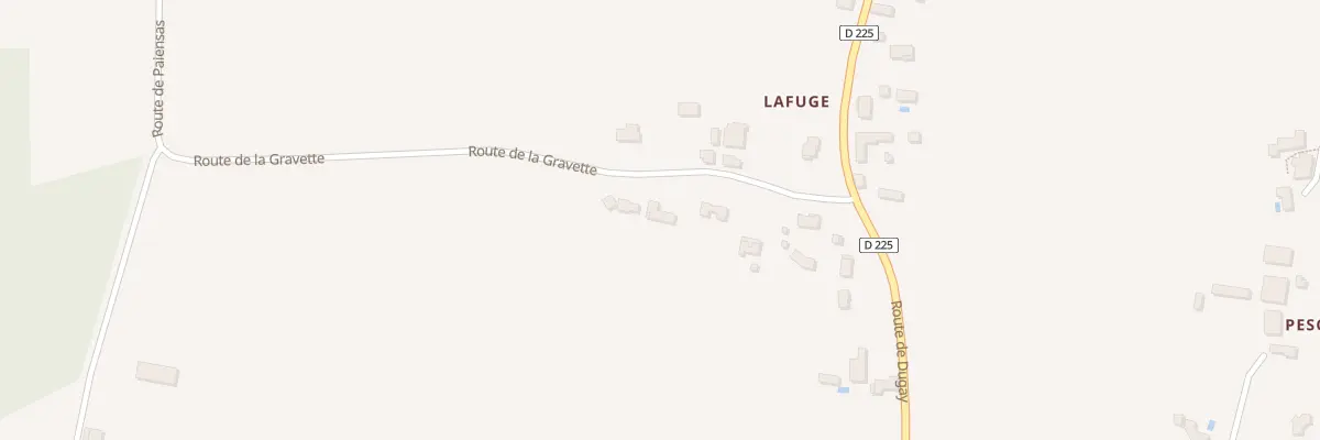 Plan du 7B Peyre à Bieujac