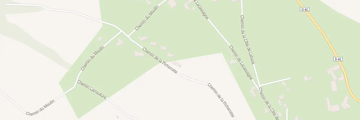 Plan du 12 Che de la Picharotte à Arrien