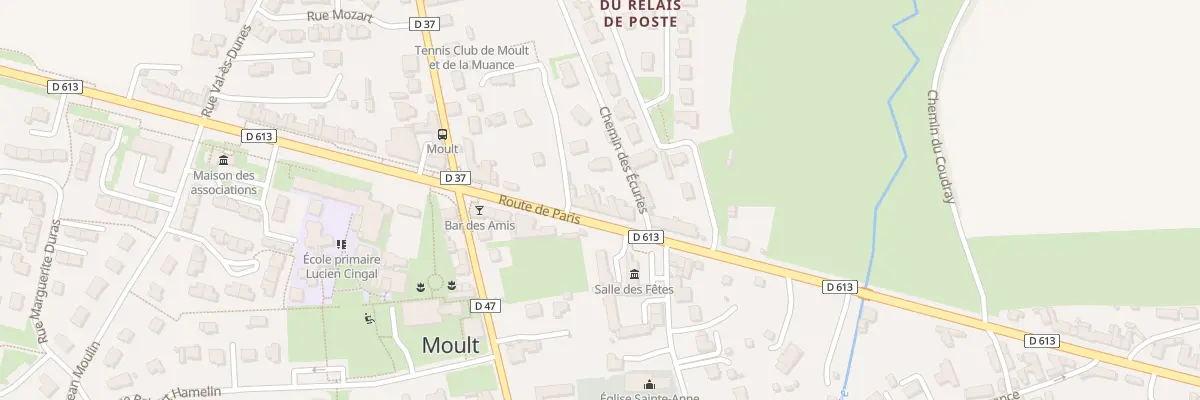Plan du 48 Rte de Paris à Moult-Chicheboville