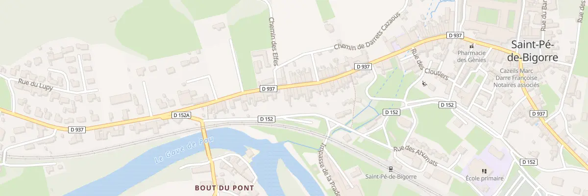 Plan du 63 Rue General de Gaulle à Saint-Pé-de-Bigorre