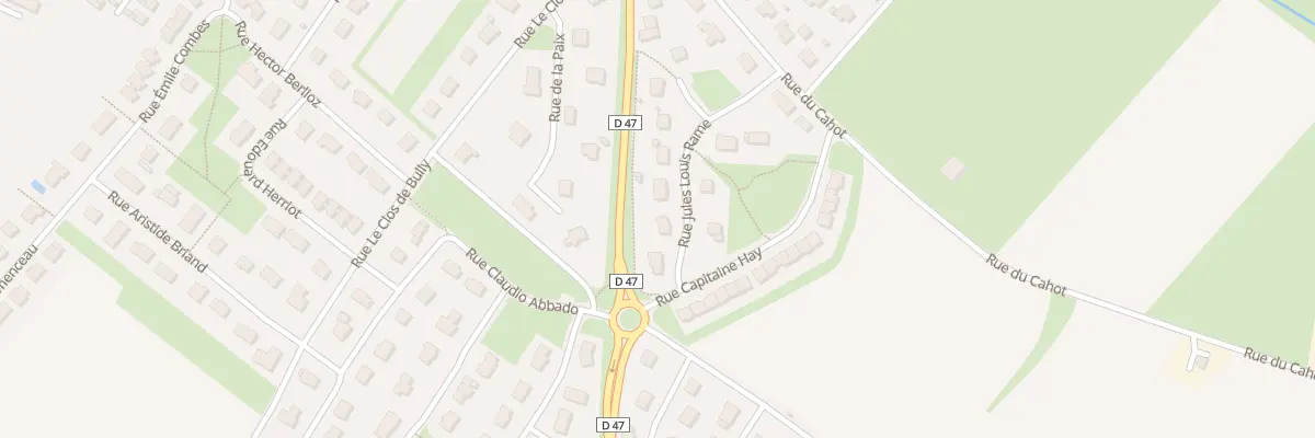 Plan du 3 Rue Jules Louis Rame à Moult-Chicheboville