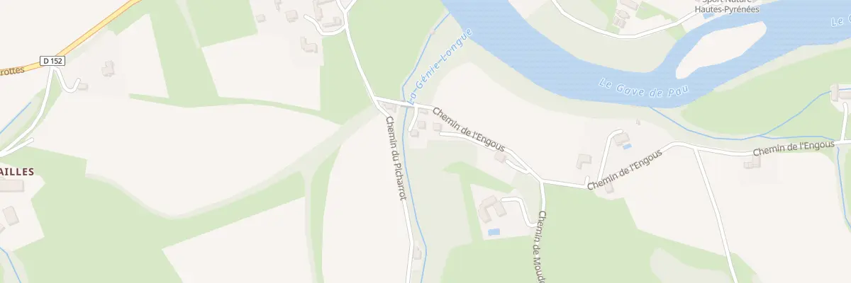 Plan du 5316 Bout du Pont à Saint-Pé-de-Bigorre