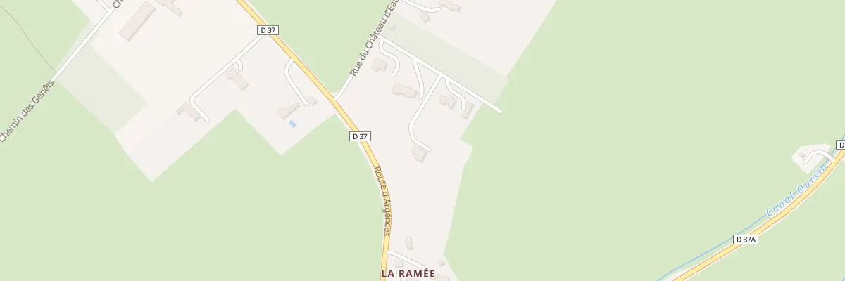 Plan du 102 Che du Haut Magny à Janville