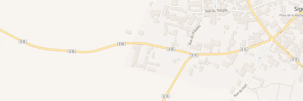 Plan du 3 Rue du Renclos à Sigogne