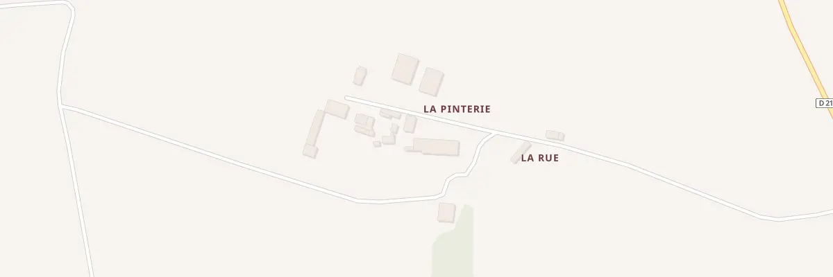 Plan du 3 La Pintrie à Gesvres