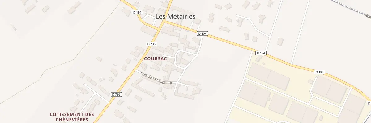 Plan du 9 Rue de la Distillerie aux Métairies