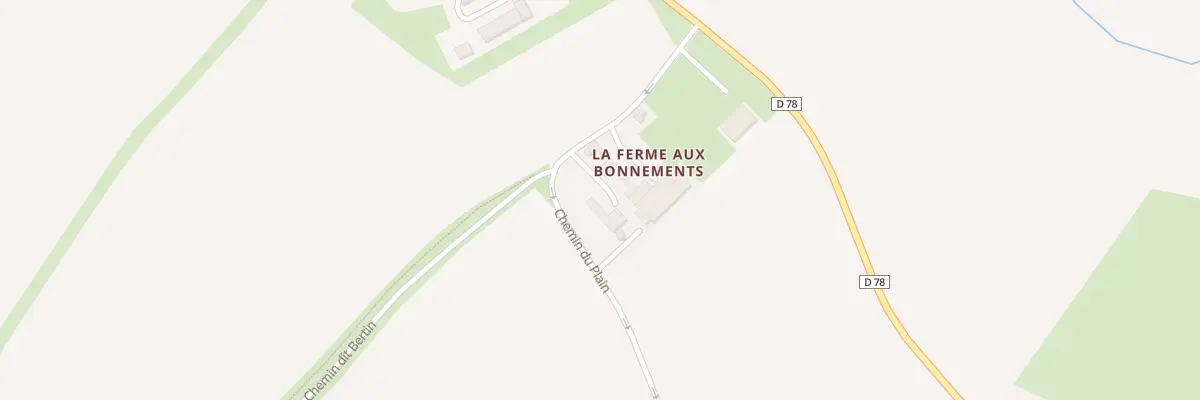 Plan du 204T Ferme aux Bonnements à Janville