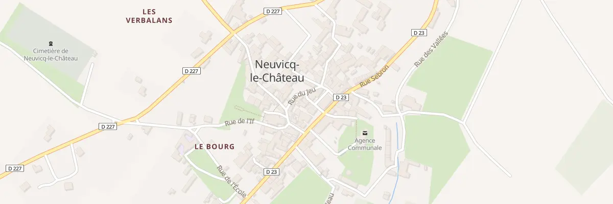 Plan du 5056 Le Bourg à Neuvicq-le-Château