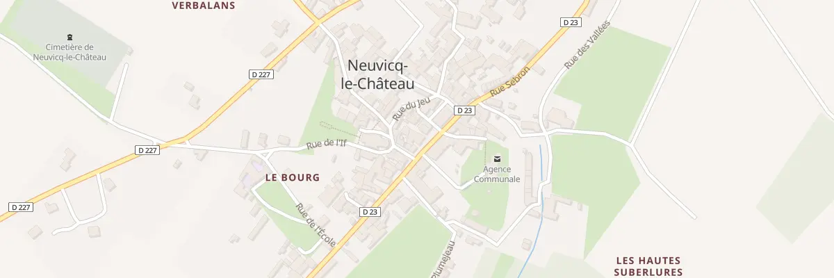 Plan du 5065 Le Bourg à Neuvicq-le-Château