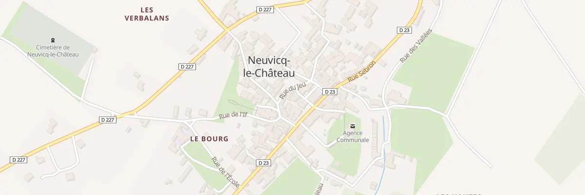 Plan du 5057 Le Bourg à Neuvicq-le-Château