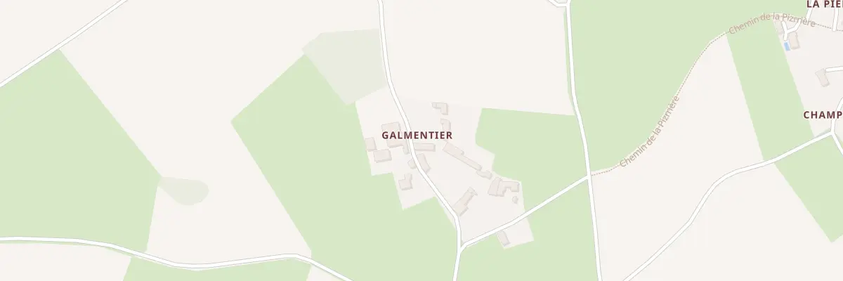 Plan du 7 Galmentier à Souvigné