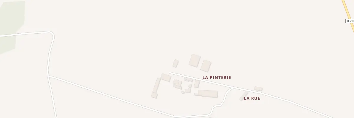 Plan du 2 La Pintrie à Gesvres