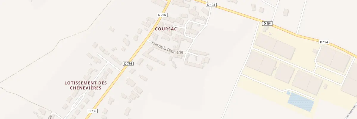 Plan du 6 Rue de la Distillerie aux Métairies