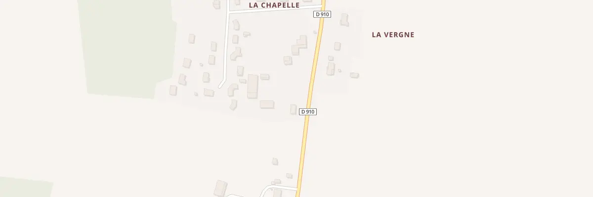 Plan du 393 La Chapelle à Lagorce
