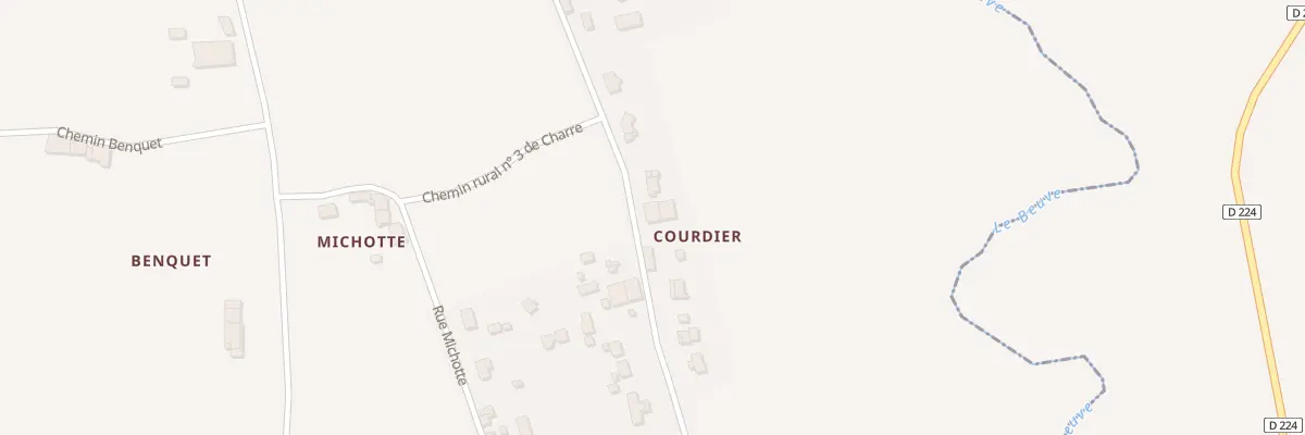 Plan du 57 Courdier à Saint-Loubert
