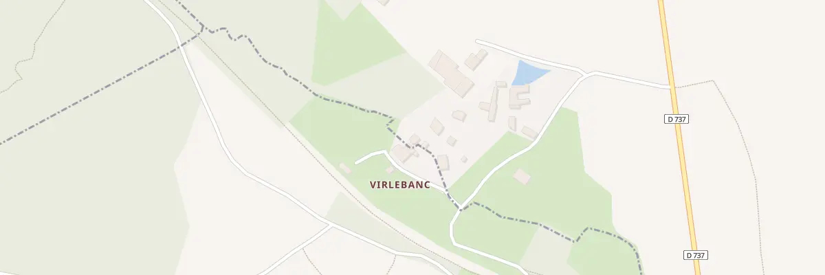 Plan du 16 Virelebanc à Beaussais-Vitré
