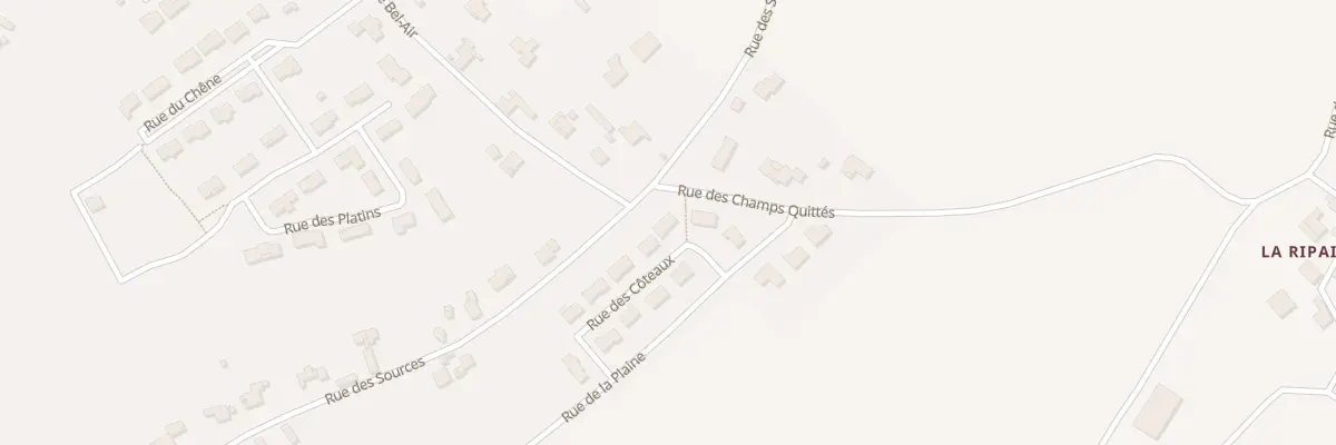 Plan du 11 Rue des Coteaux à Nanteuil