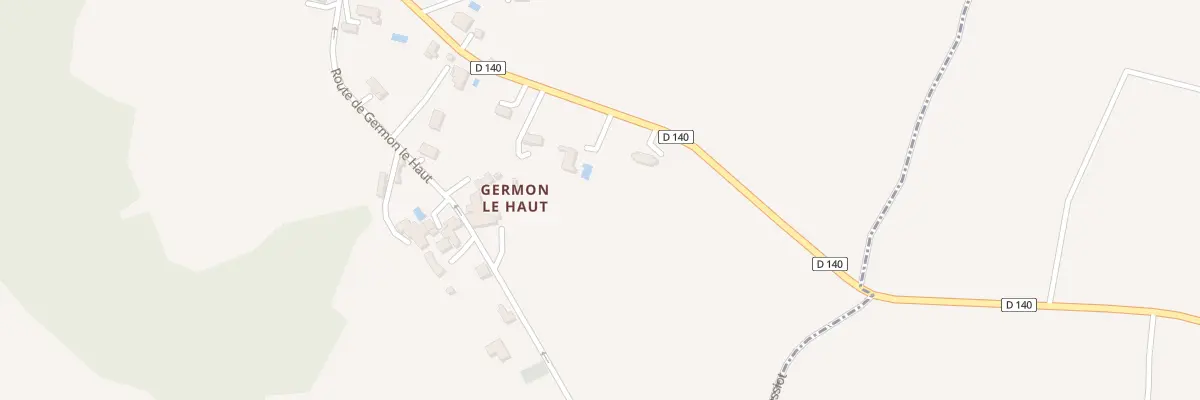 Plan du 6T Germon Le Haut à Bellefond