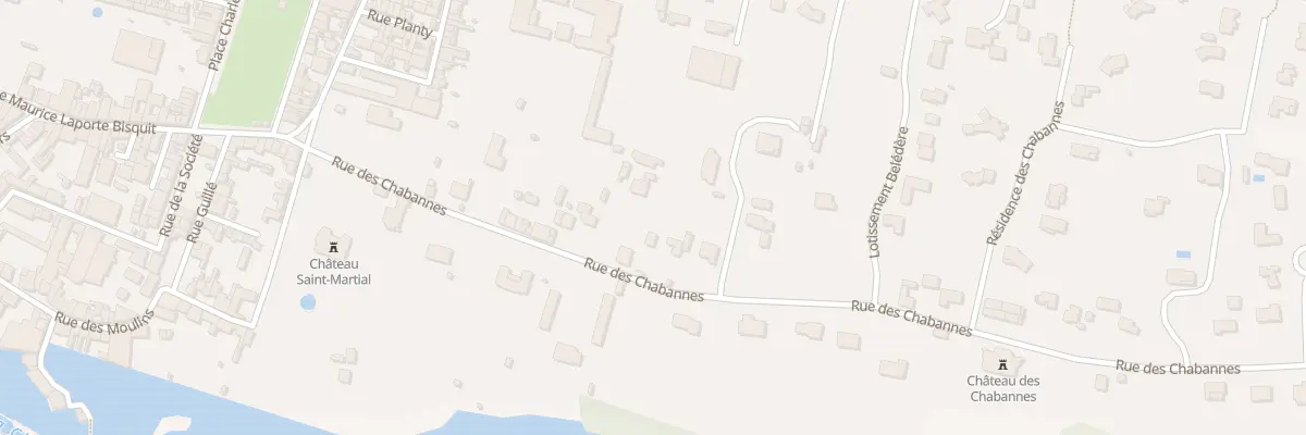Plan du 67 Rue des Chabannes à Jarnac