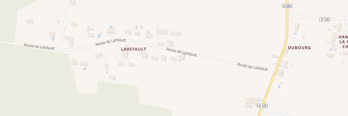 Plan du 1B Lahitault Sud à Bieujac