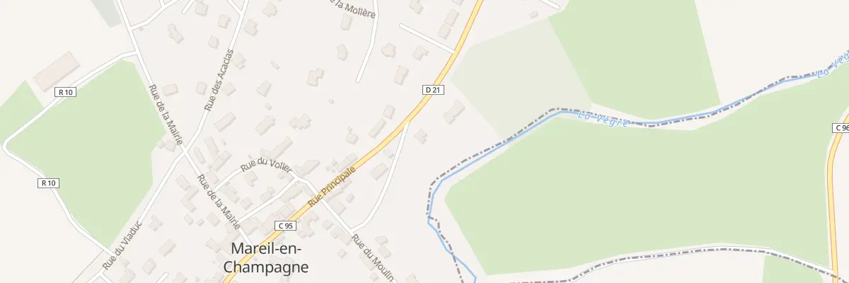 Plan du 5 Rue Principale à Mareil-en-Champagne