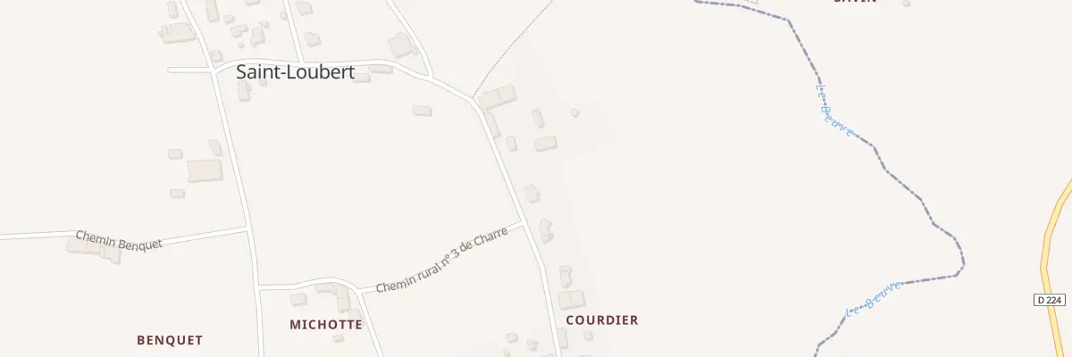 Plan du 349 Rue Brèze à Saint-Loubert