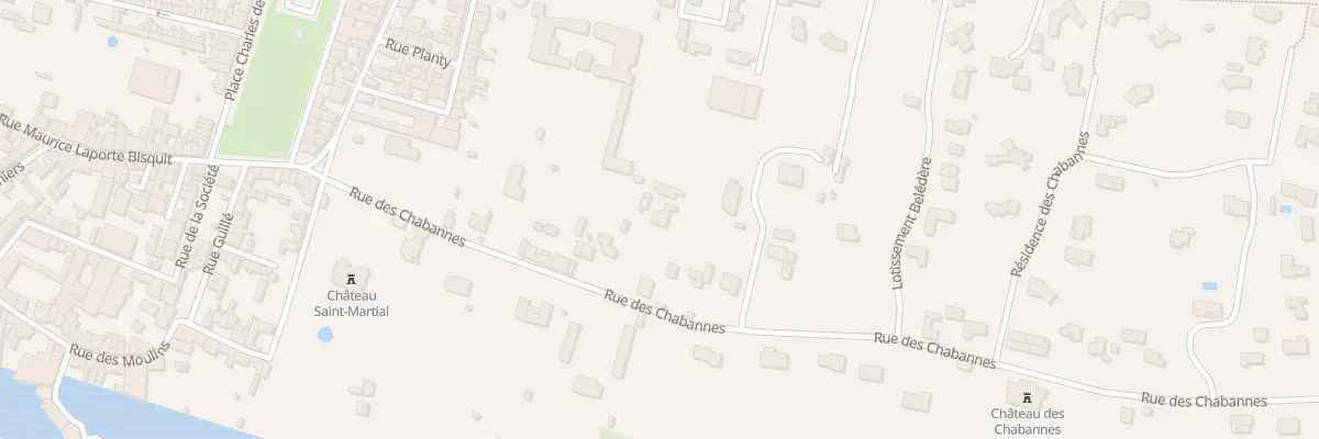 Plan du 65B Rue des Chabannes à Jarnac