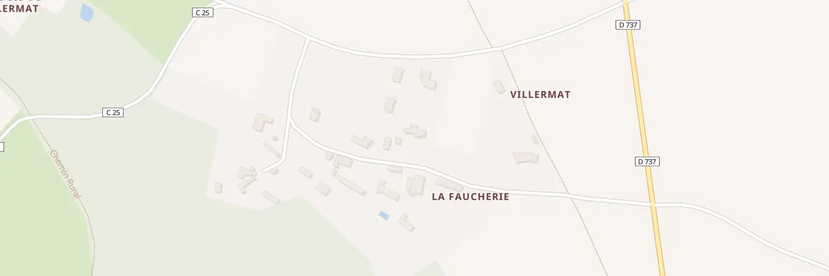 Plan du 8 La Faucherie à Beaussais-Vitré