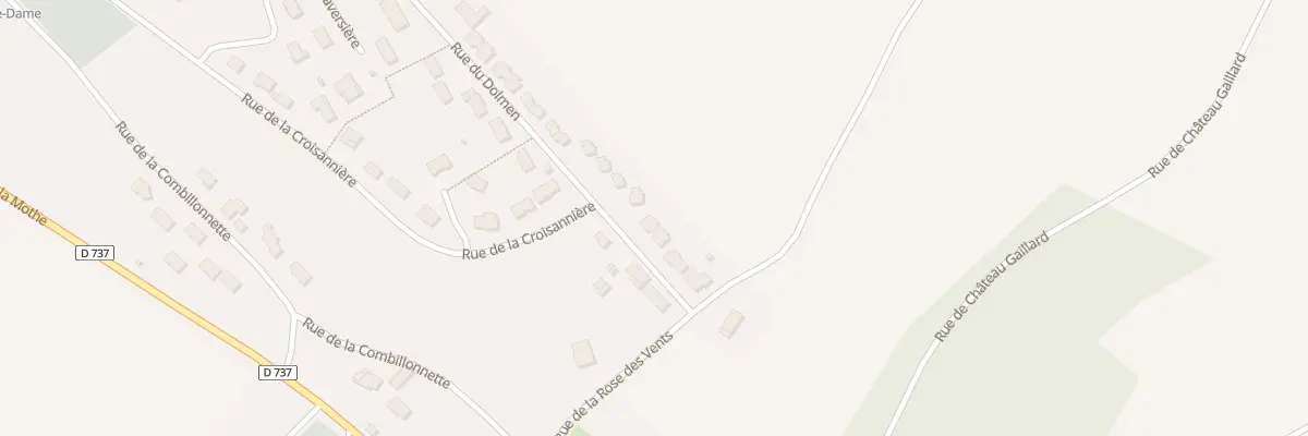 Plan du 37 Rue du Dolmen à Nanteuil