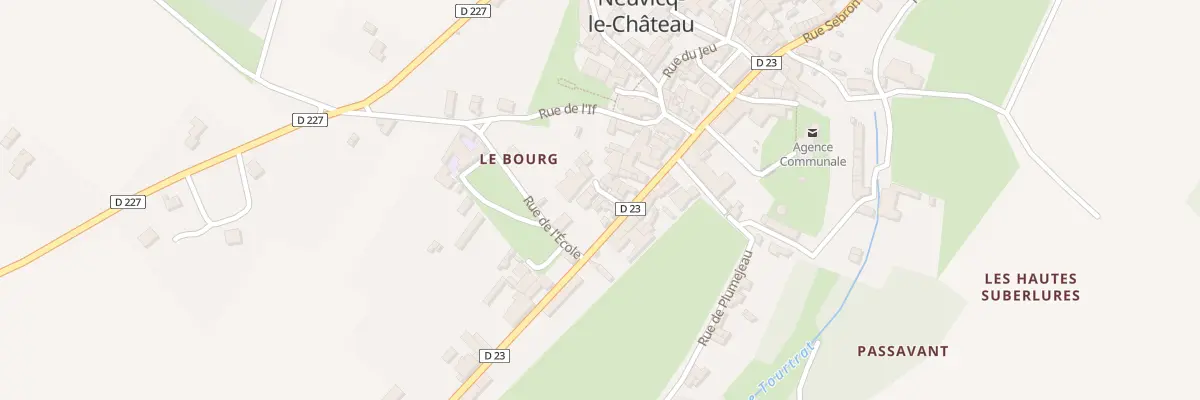 Plan du 1 Imp de la Margelle à Neuvicq-le-Château