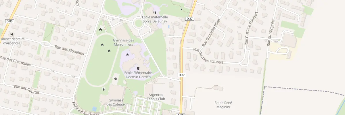 Plan du 46 Rue Marechal Joffre à Argences