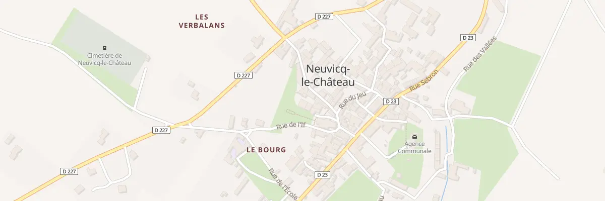 Plan du 11A Rue Saint Martin à Neuvicq-le-Château