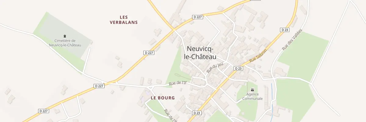 Plan du 13 Rue Saint Martin à Neuvicq-le-Château