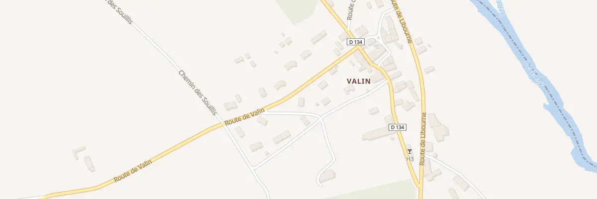 Plan du 5571 Valin à Cercoux